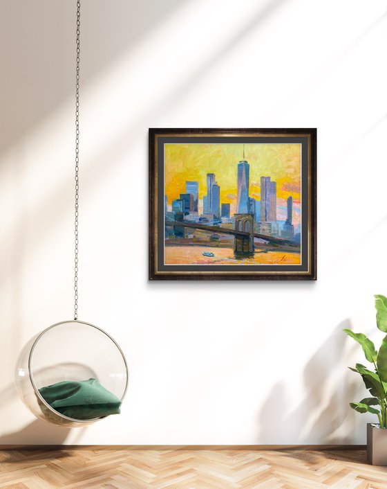 Sunrise in New York