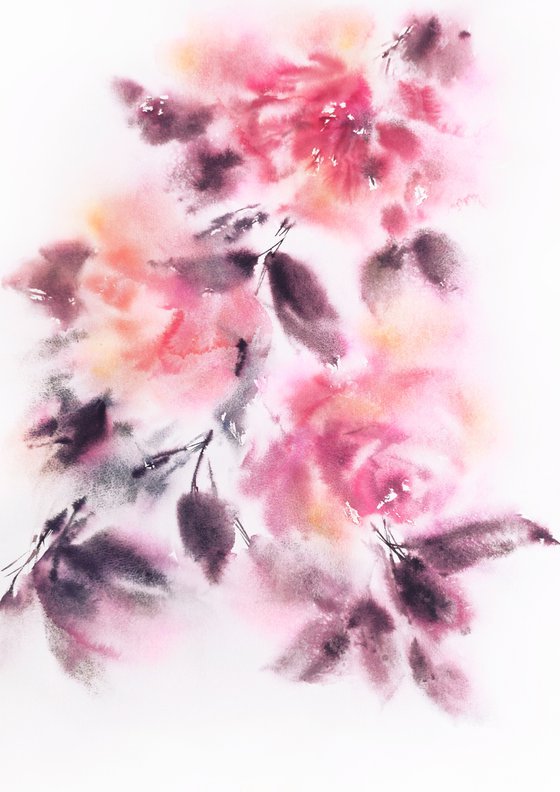 Pink roses