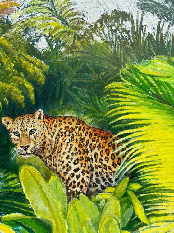 THE LEOPARD AT KEW GARDENS