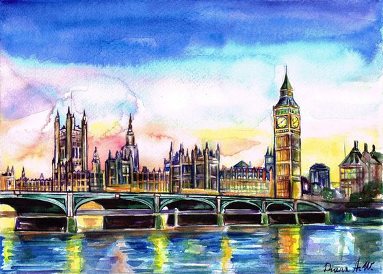 London Westminster Big Ben