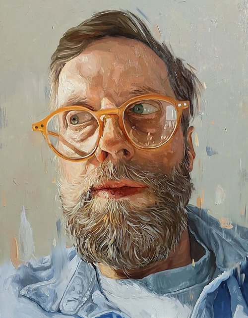 Portrait of Tom Croft by Oliver Winconek