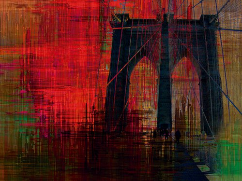 Texturas del mundo, Brooklyn Bridge, New York by Javier Diaz