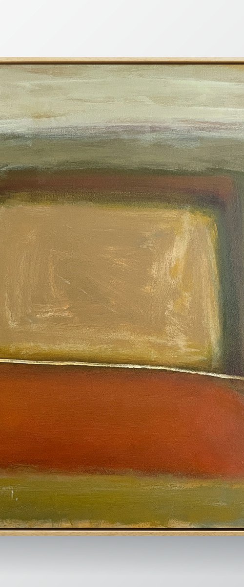 End Of The Season - Abstract Landscape by Thomas Hjelm