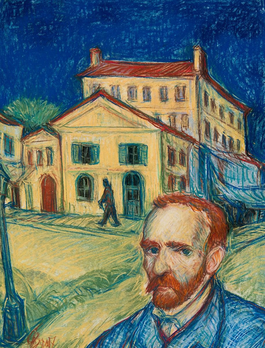 The Yellow House. Impressionists Series (Van Gogh) by Victor Savchenko