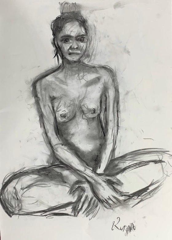Nude Study of Sandra 1