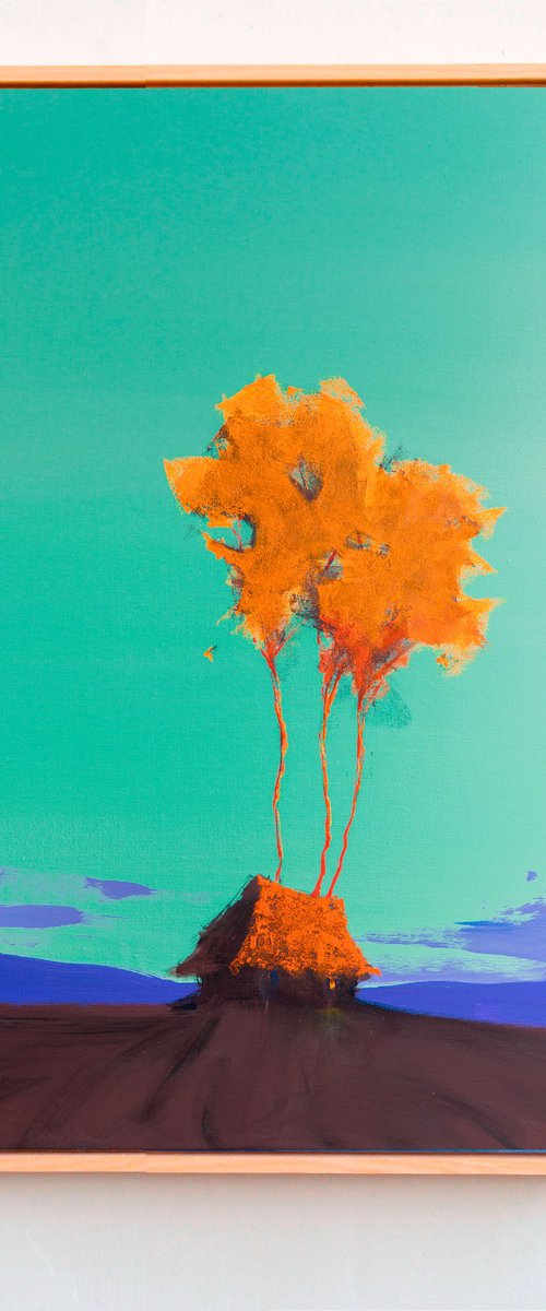 Amber Quiet Above the Plain by Bohdan Katolyk