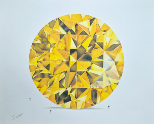 Fancy Yellow Diamond by Daniel Shipton