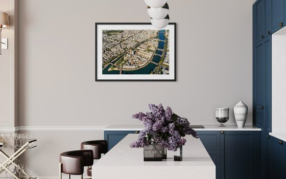 Île de la Cité, Paris, with the Norte-Dame