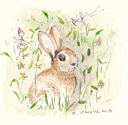 Hare Bells and Springtime Bunny by Catherine O’Neill