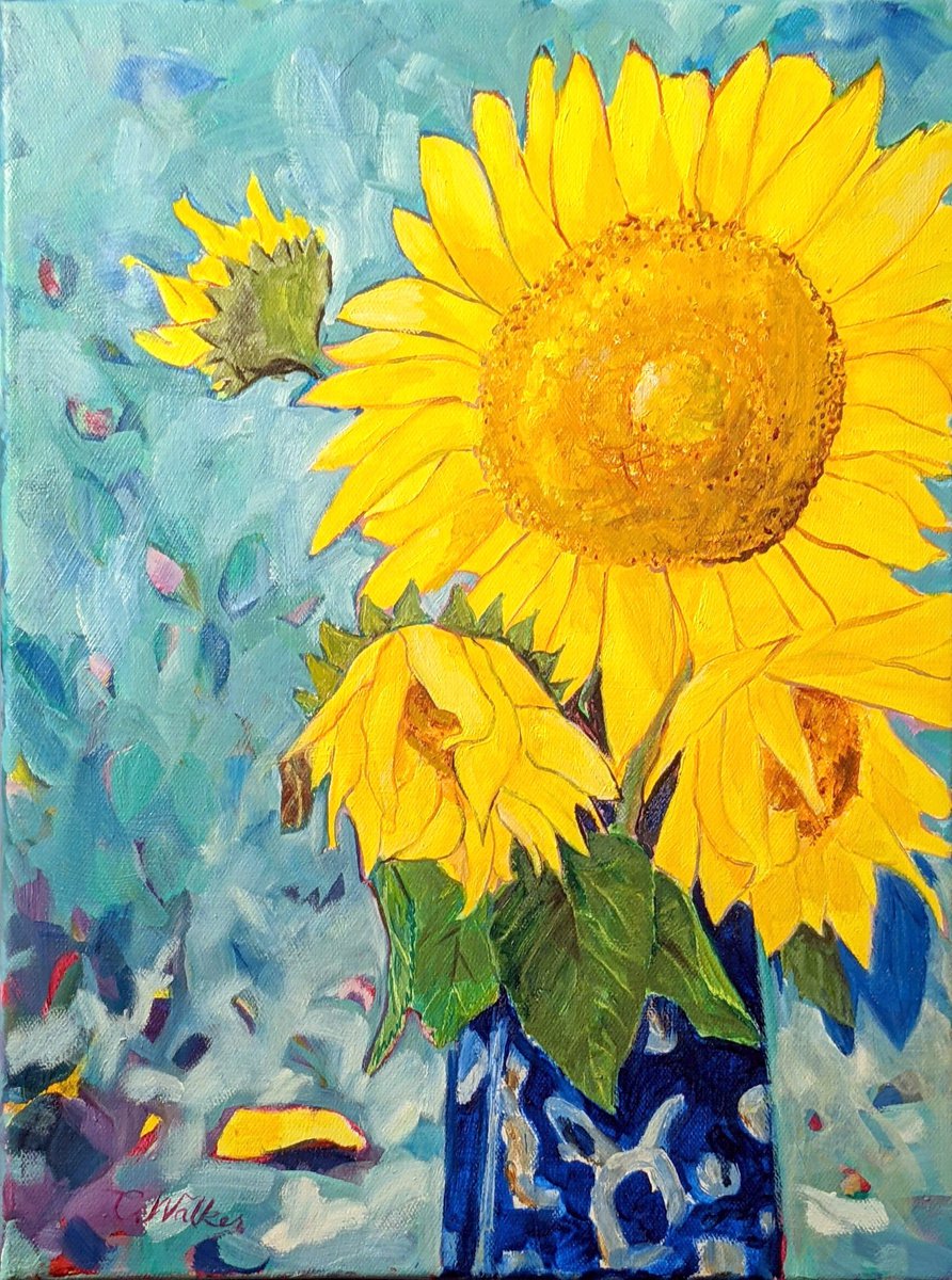 Sunflowers at Home by Chris Walker