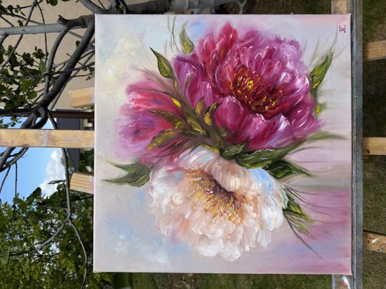 Magic peonies series - With Love