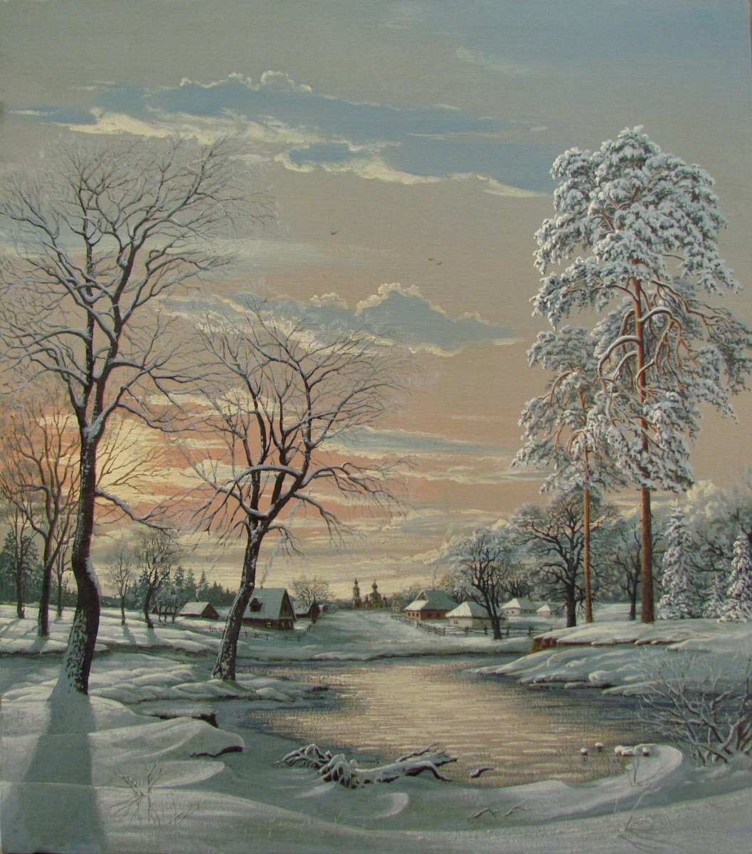 Winter by Viktoriia Pidvarchan
