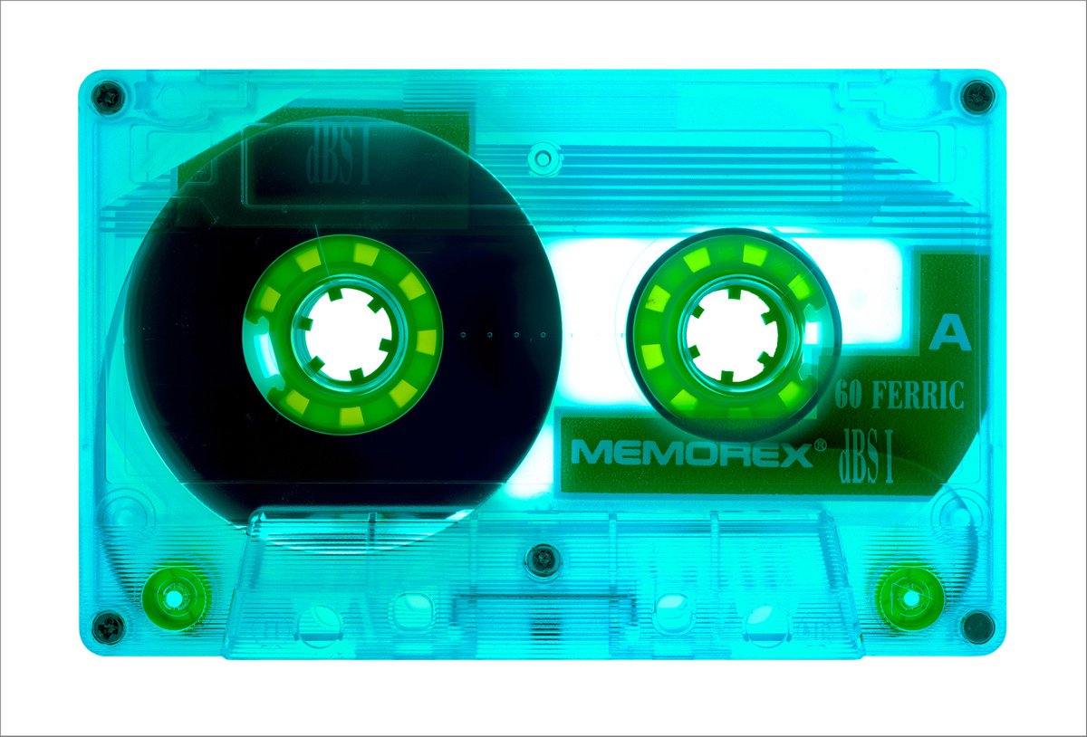 Heidler & Heeps Tape Collection, ’Ferric 60 (Aqua)’, 2021 by Richard Heeps