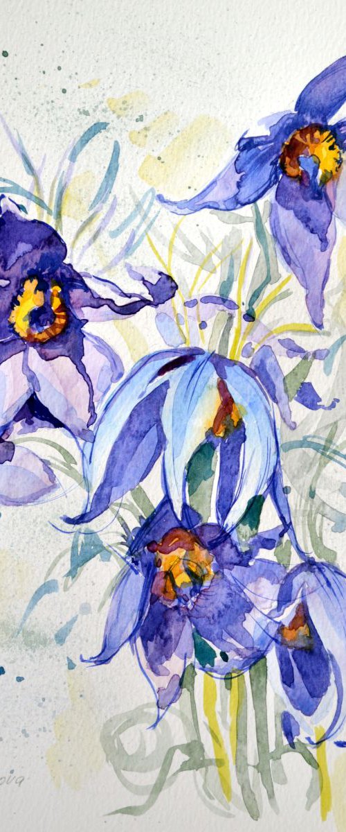 The Blues. by Irina Ushakova