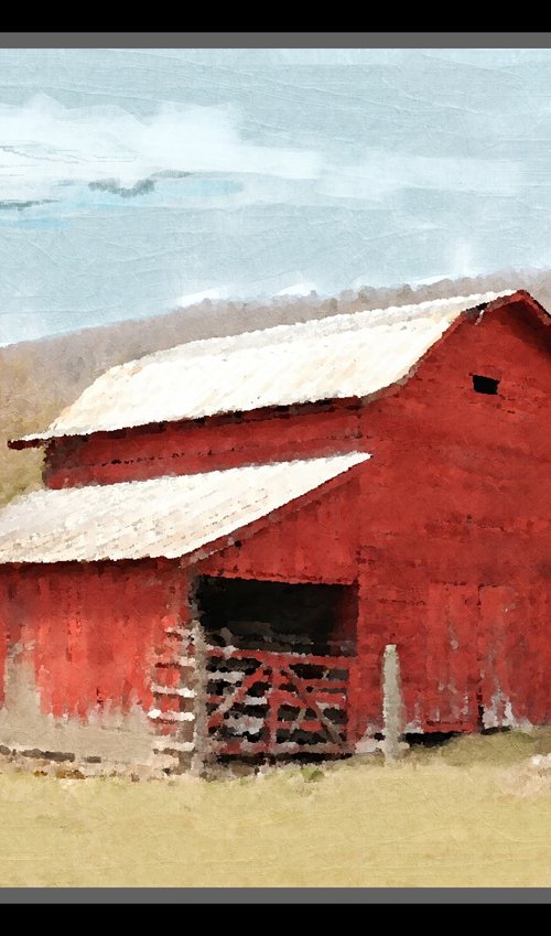 OLD BARN by Joe McHarg