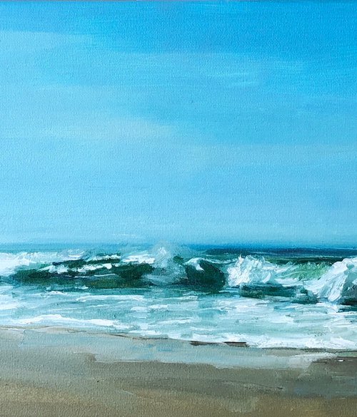 The Tide at Laguna Beach by Arun Prem