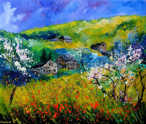 Spring in my countryside  7623 by Pol Henry Ledent