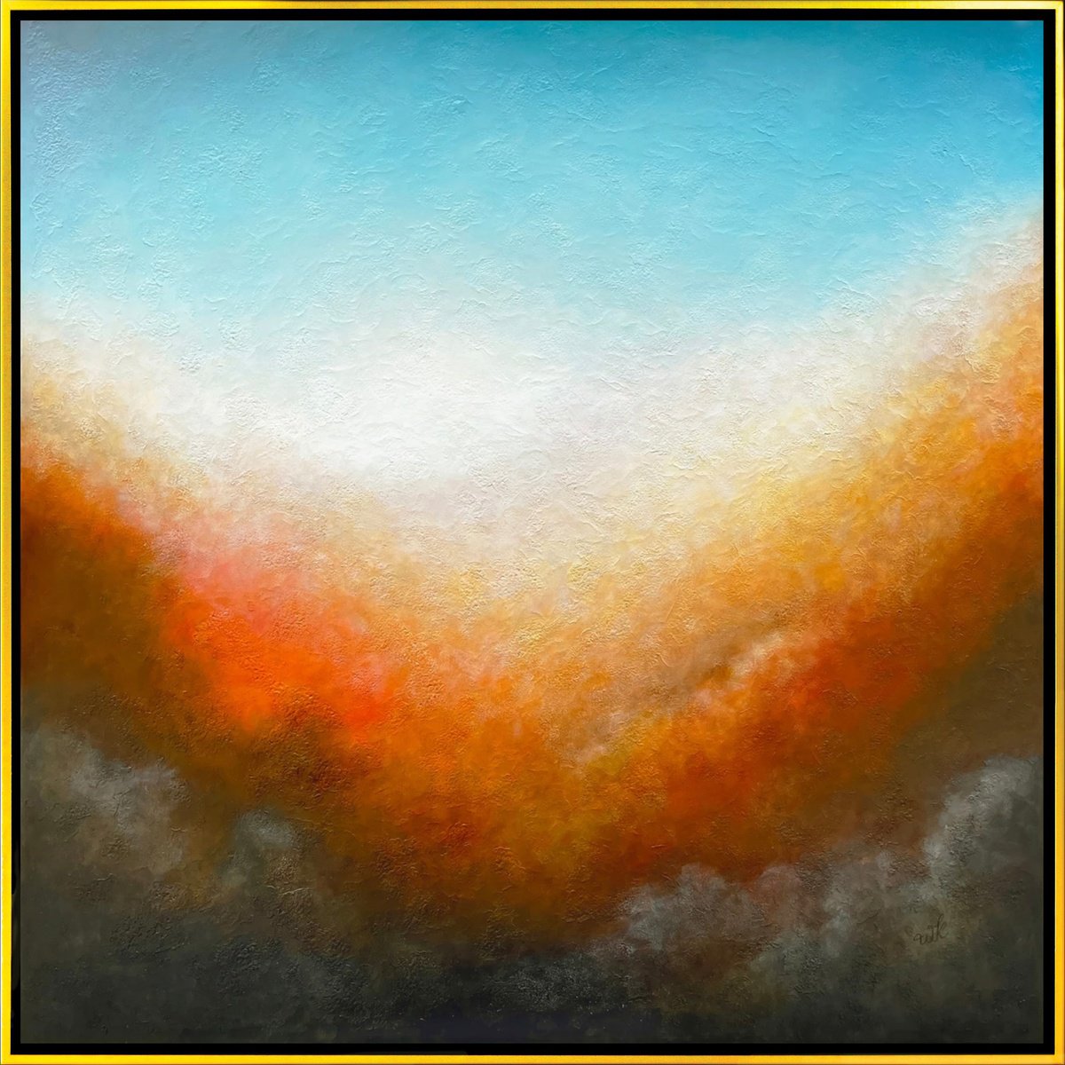 Promising Light By Waldemar Kaliczak, 41 X 41, Artwork For Sale On Artfinder
