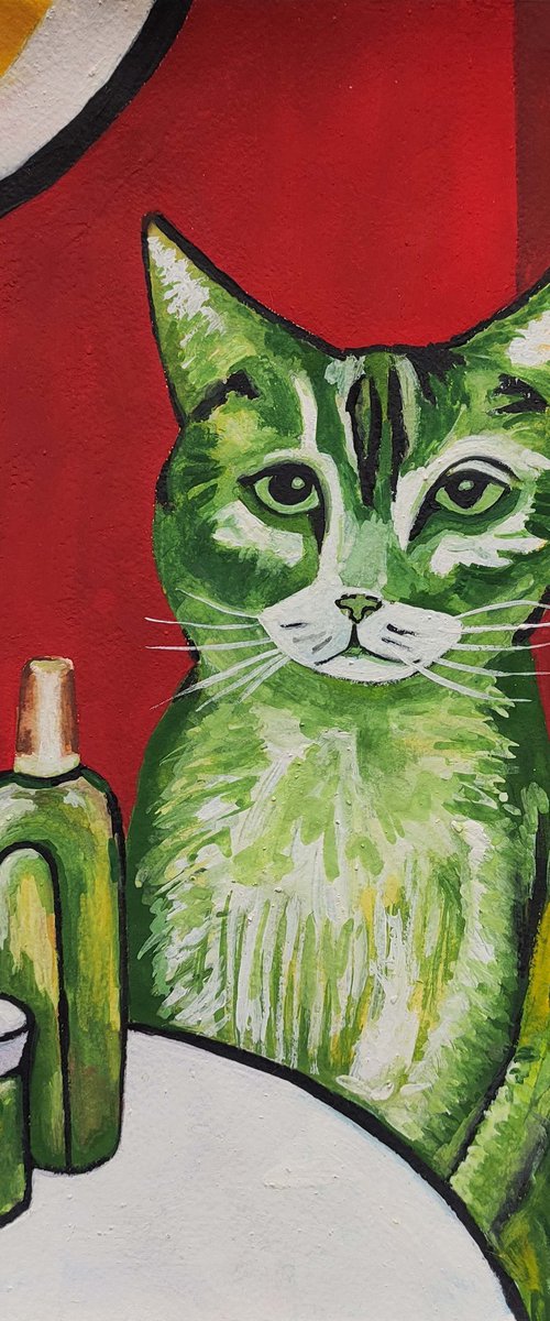 Lover of absinthe by Yulia Berseneva