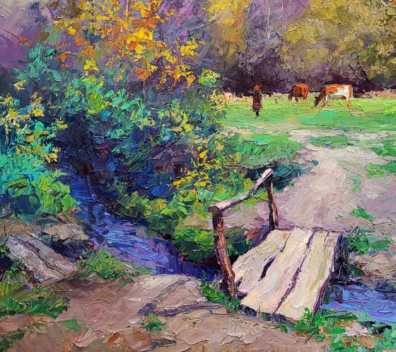 In the Pasture Before the Forest