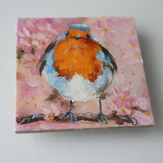 Robin Bird Painting