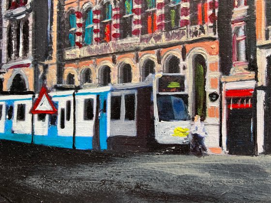 Gothic Buildings In Amsterdam