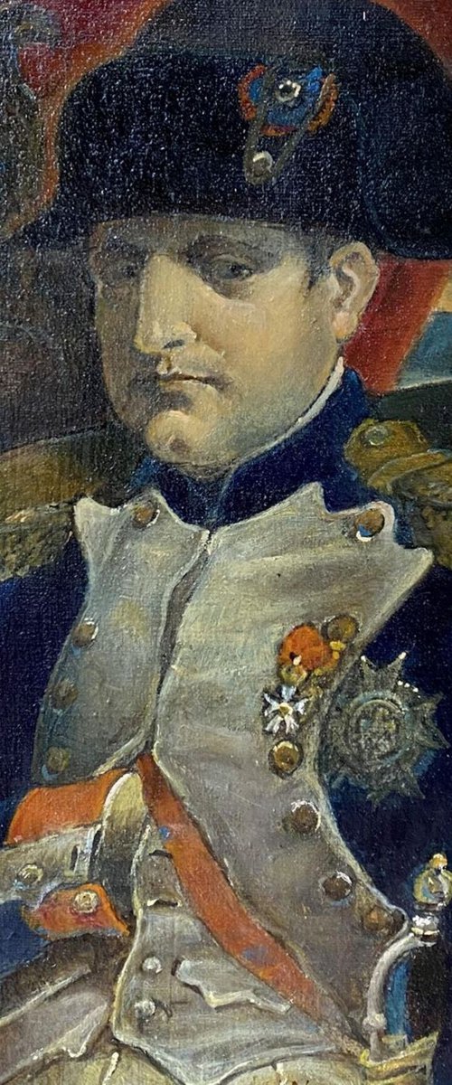 Portrait of Napoleon by Oleg and Alexander Litvinov