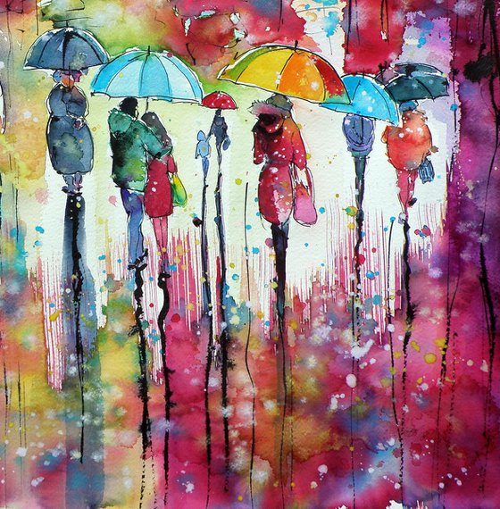 Rain, colors, people... II