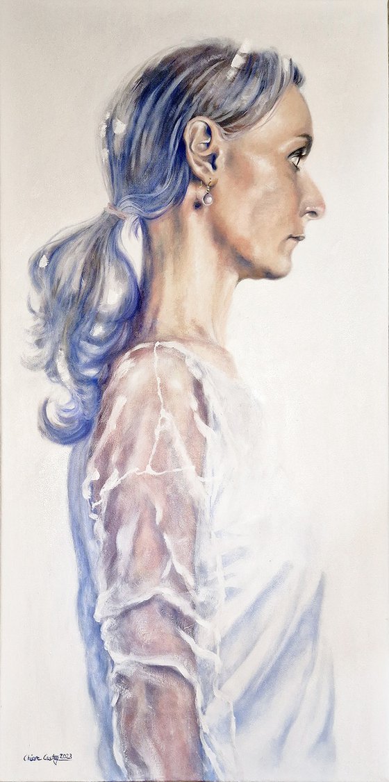 Portrait in White