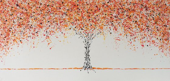 « Autumn Tree № 2 » by M.Y.