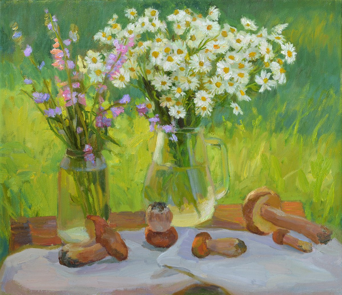 Mushroom time by Yulia Pleshkova