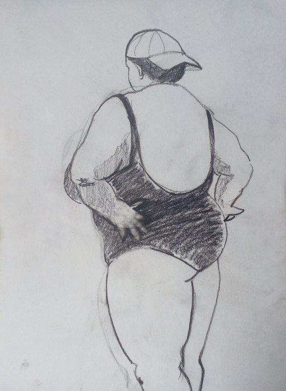 Lifestyle Beach sketches / BODY POSITIVE 3