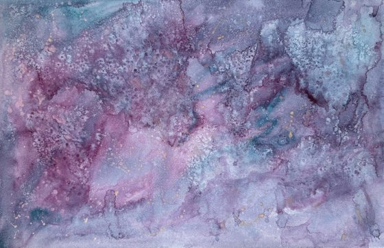 Majestic Abstract Purple