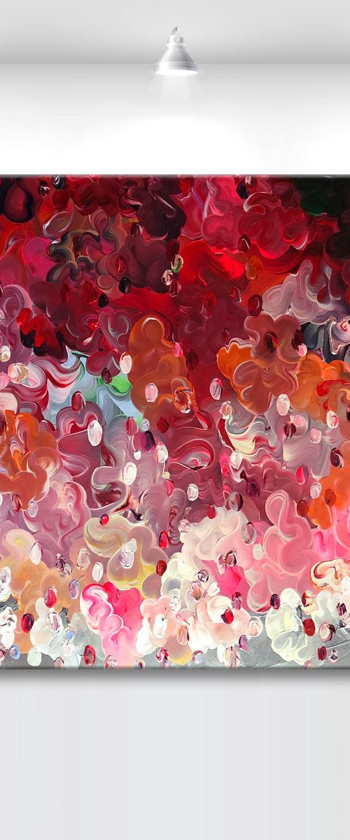 'Very berry' - 48x30" by Tatiana Georgieva