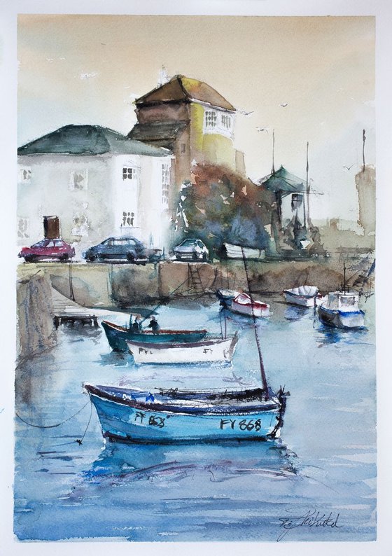 Mevagissey Harbour - Cornwall