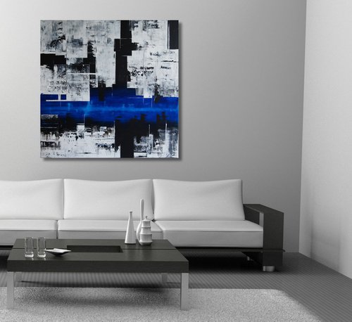 The Far Side (100 x 100 cm) XXL (40 x 40 inches) by Ansgar Dressler
