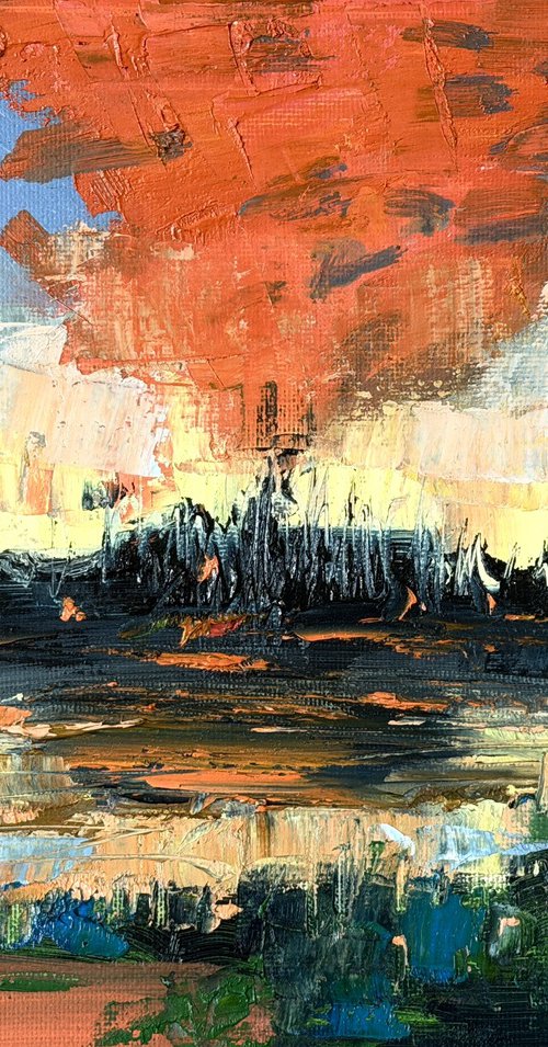 Sky Ablaze by Paul Cheng