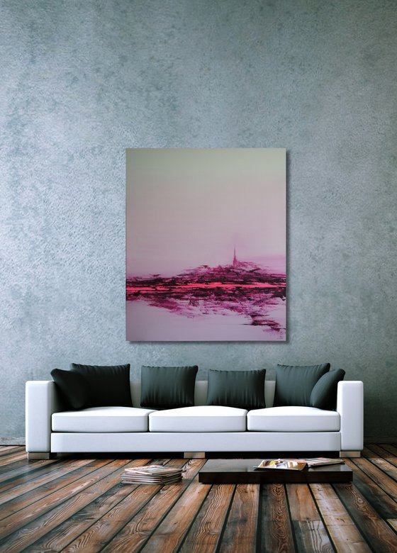 Wide Open Pink (100 x 120 cm) XXL (40 x 48 inches)