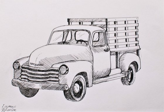 Vintage US truck