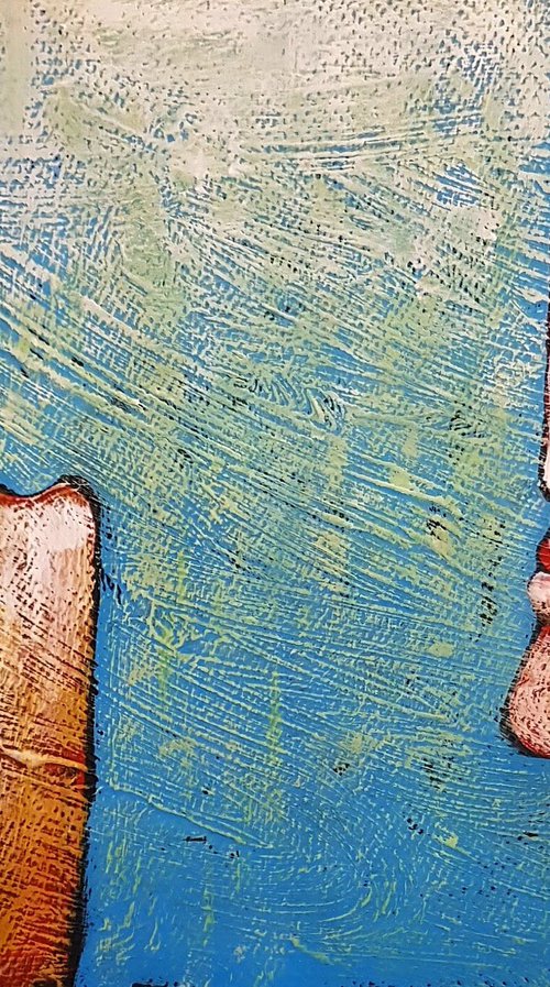 Tcello Musich (24cm x 18cm x 0.1cm) by Zhana Viel