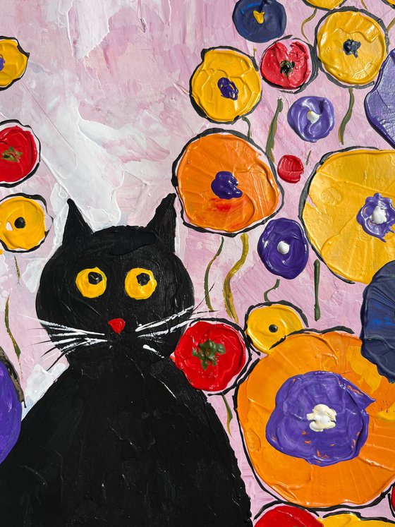 Kandinsky Flowers Painting