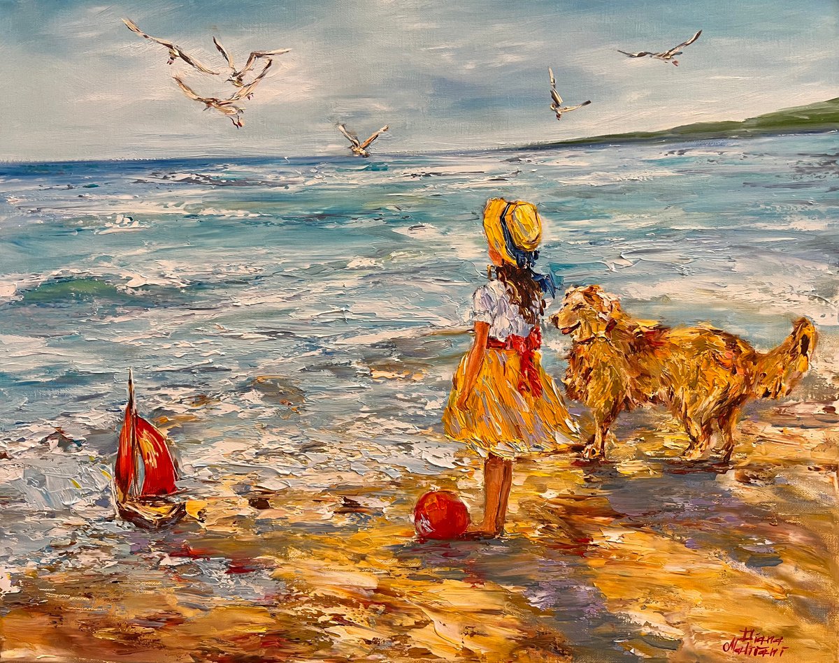 Au bord de la mer by Diana Malivani