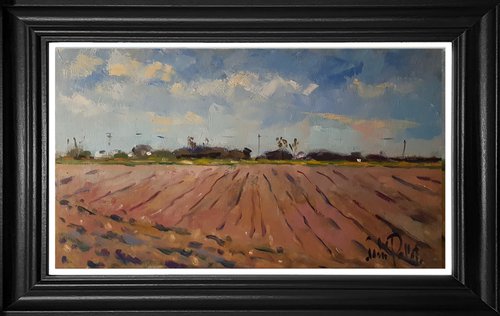 Ploughed Field near Climping by Andre Pallat