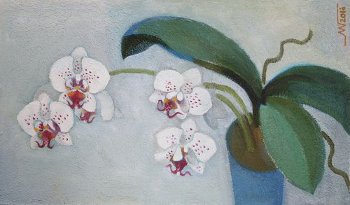 Orchid by Marina Gorkaeva