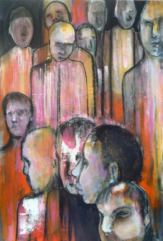 Study of a crowd #20