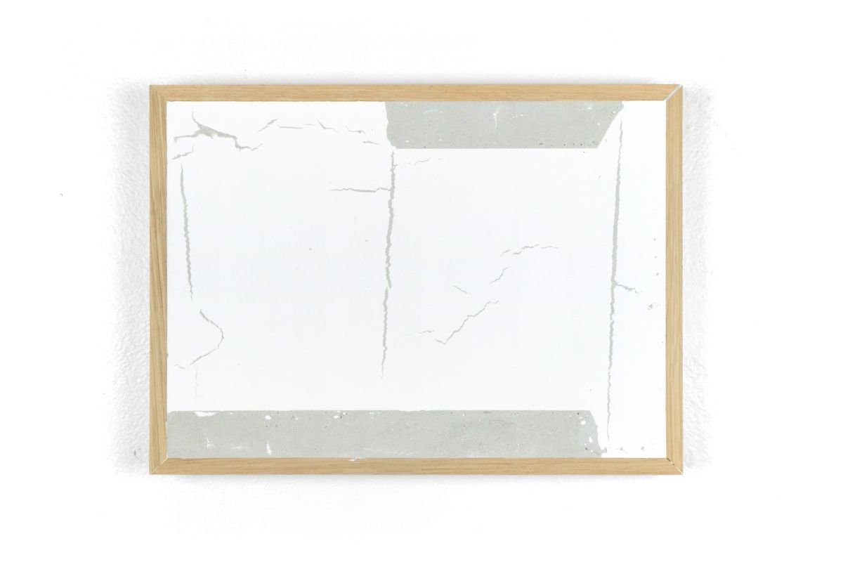 Abstract Painting By Johan Soderstrom, 18 X 13, Frameworks 1, Original Artwork