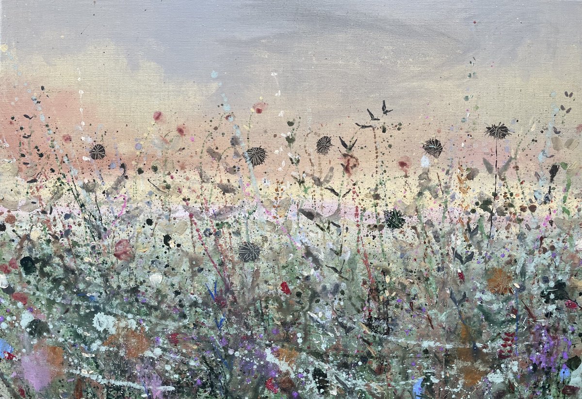  Bronze And Gold Skies By Sandy Dooley, 39 X 28, Artwork For Sale On Artfinder