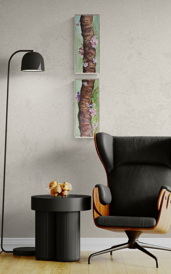 Green Renaissance I & II (Diptych)