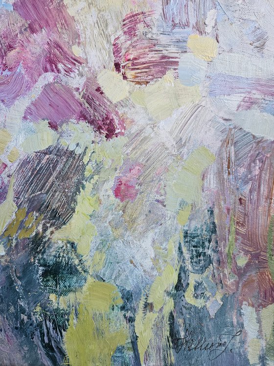 Boundless Spring .Diptych