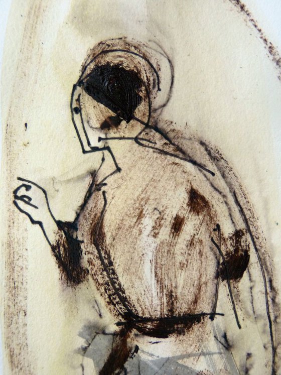 Ellipse #1 - The Woman, 42x29 cm